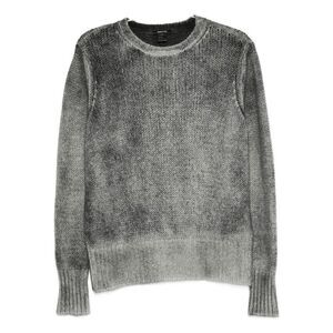 AVANT TOI Distressed Knit Crewneck Sweater Women GREY Sweaters & Knitwear
